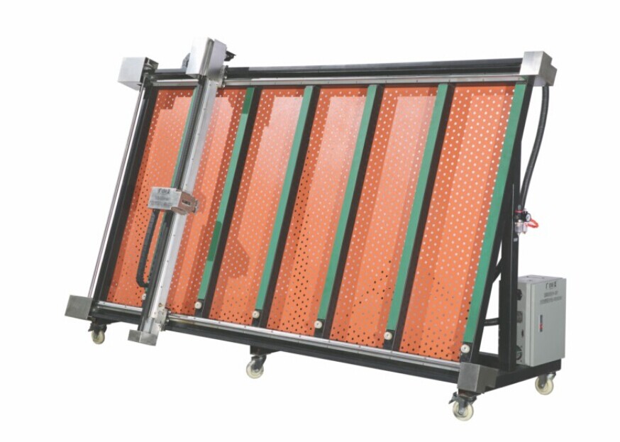 廣美玻璃立式刀具刻繪機  防刮花膠墊設計 玻璃刻繪機KH-Q001